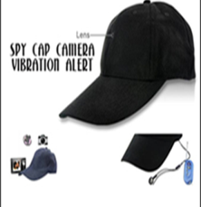 Spy Cap Camera Vibration Alert